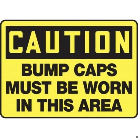 Accuform OSHA CAUTION SAFETY SIGN BUMP CAPS MPPE760VA MPPE760VA
